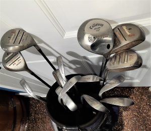 Wilson Golf bag with 14 clubs