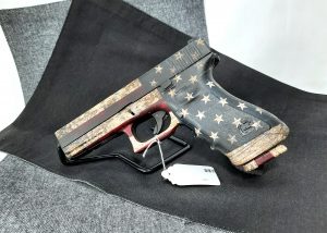 Glock Americana 9mm Pistol handgun American flag