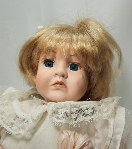 Porcelain Cry Baby Doll Brinn's 1996