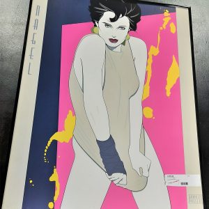 Vintage Patrick Nagel “Splash” Framed Print