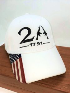 Red White and Blue 2nd Amendment Hat American Flag America usa 1791