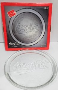 coca cola serving platter 13 inches